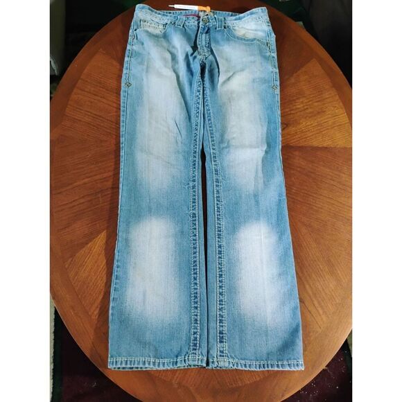 Antique Rivet Denim Jeans - Size: 34 X 32     (1133) - Picture 7 of 7